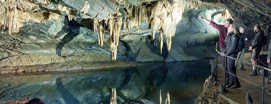 grotte de han - belgique - sortie