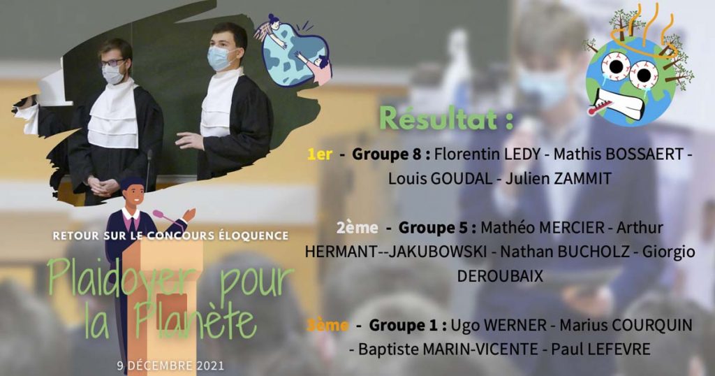 resultat plaidoyer pour la planete